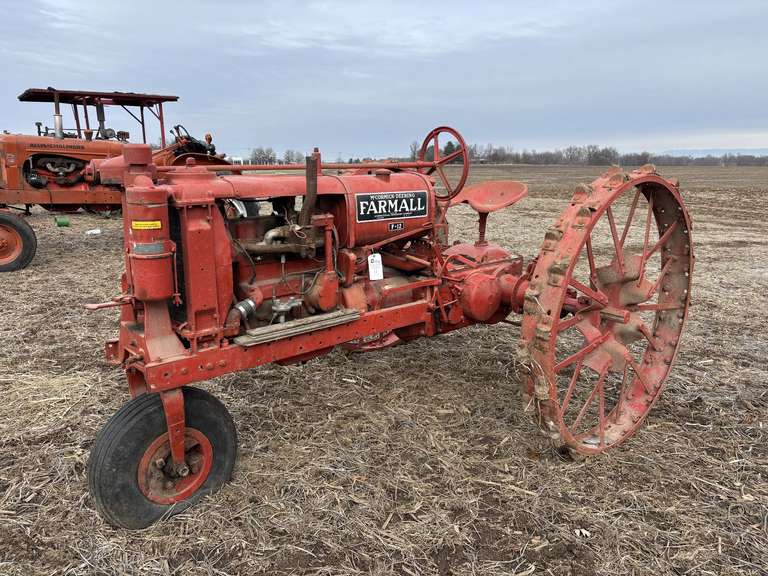 Farmall F-12 Single Front on Rubber with Cast Steel Rim and Rear Steel image