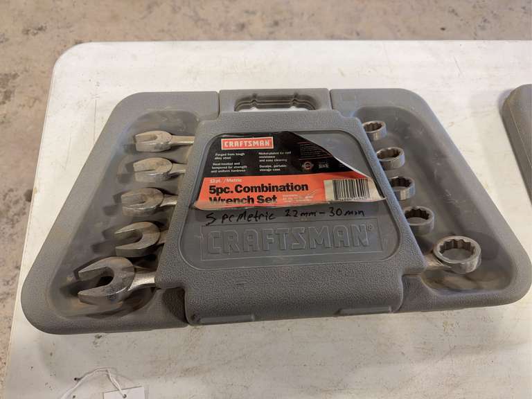 Craftsman 5 pc Wrench Set image