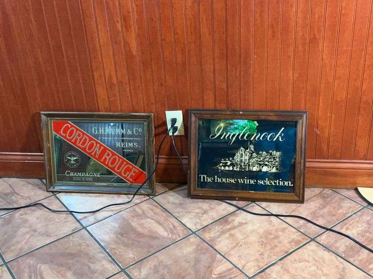 Inglenook & Cordon Rouge signs image