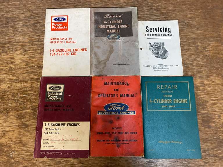 (6) Ford Engine Manuals image