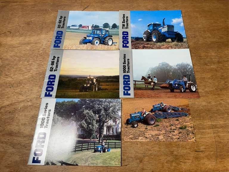 (6) Ford Tractor Sales Literature image