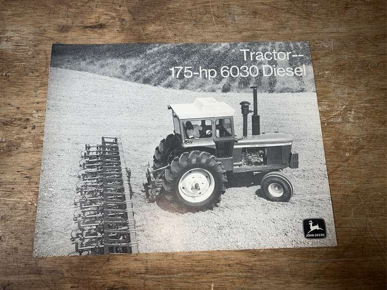 1973 John Deere 6030 Sales Literature image