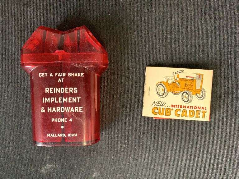 (2) IH S&P Shaker + Cub Cadet Matchbook image