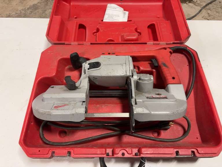 Milwaukee Hand Held 110 Band Saw image