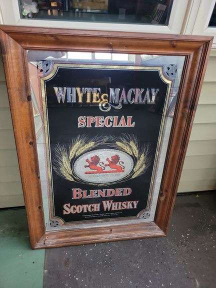 27" W x 37" T White and Mackay Special Mirror Sign image