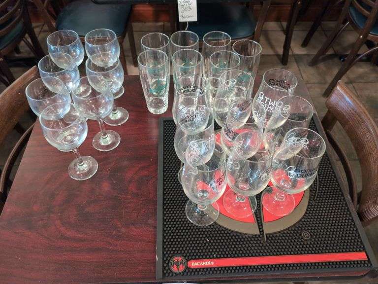 Assorted Bar Glasses Lot image