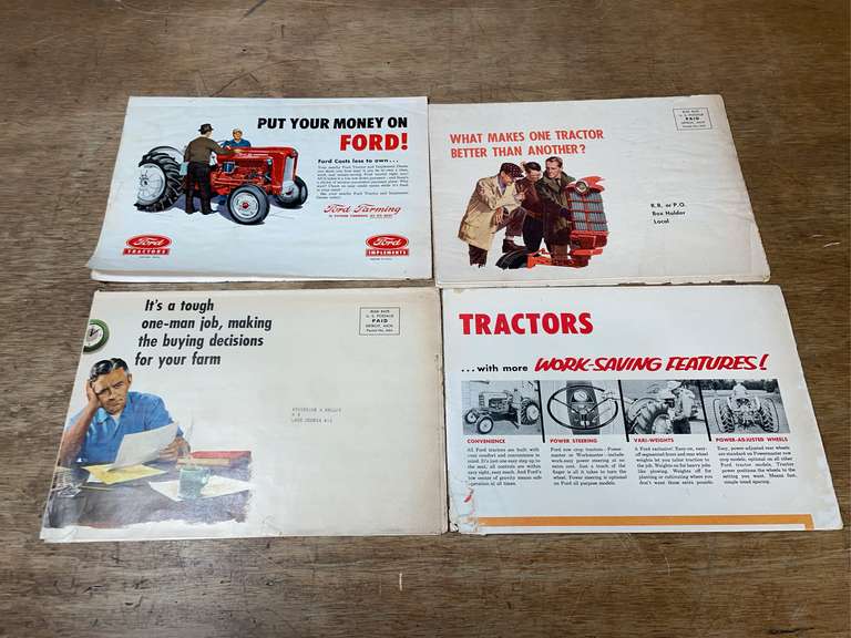 (4) Ford Tractor Sales Literature image