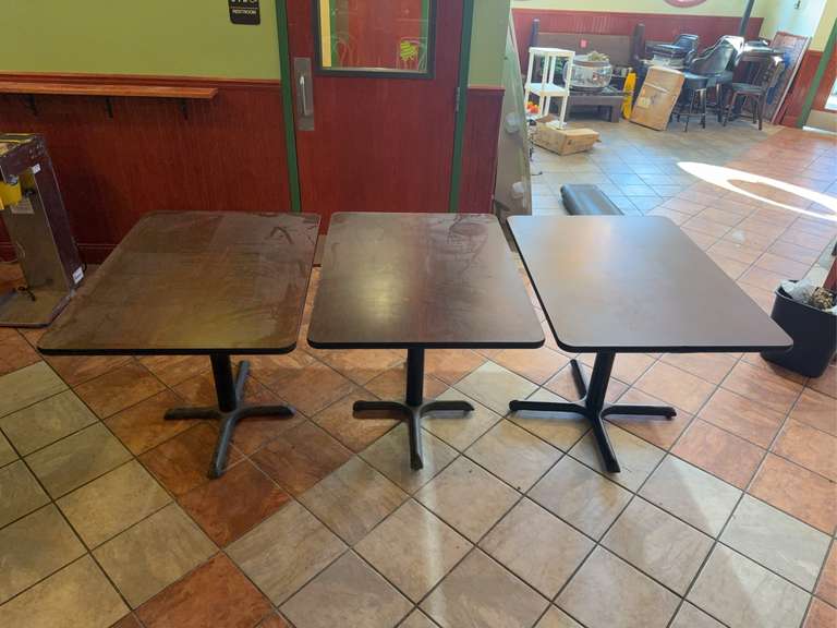 3 - 42” L x 30” W x 29” T Tables image