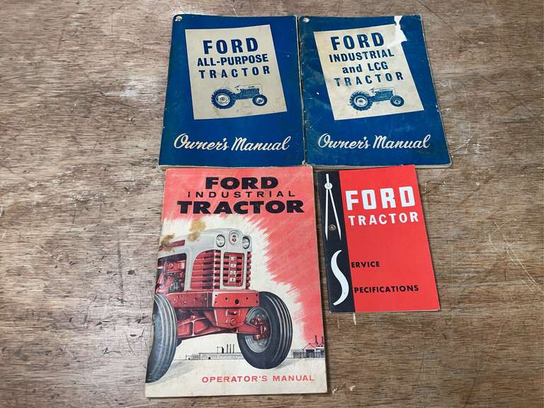 (4) Ford Tractor Manuals image