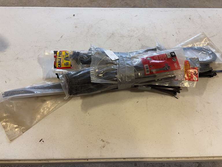 Lot of Zip Ties. All Sizes. image