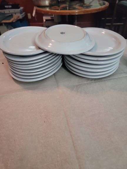 (18) 11" x 9"...Tuxton Plates image