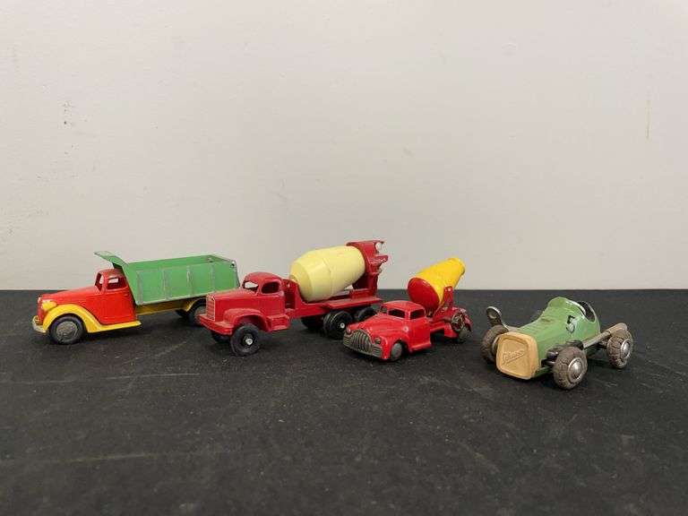 (4) Trucks + Car image