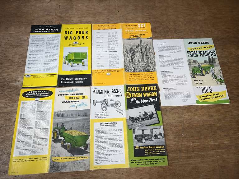 (5) John Deere Sales Literature image