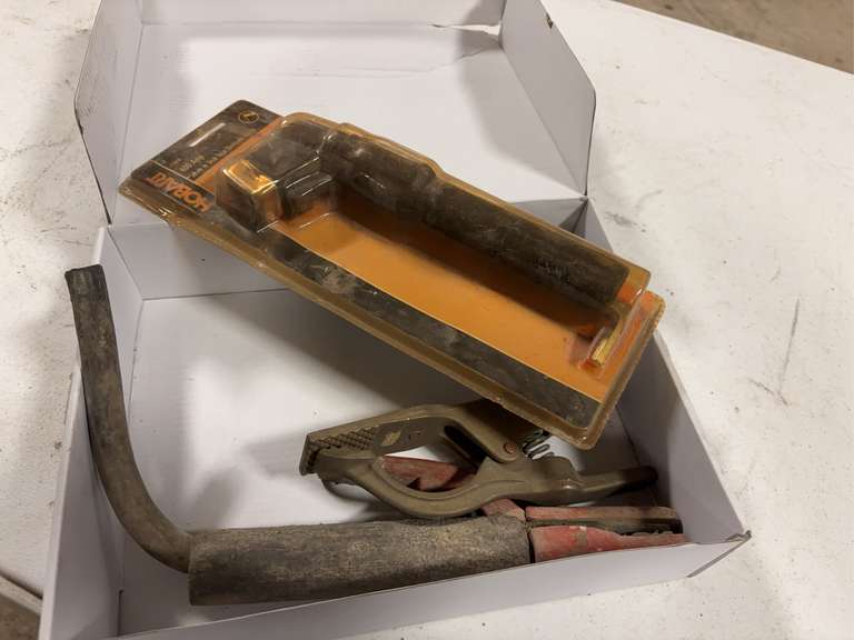 2-Welder electrode. Rod Holders. Ground Clamp image