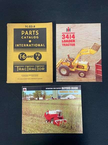 (3) IH Sales Literature + Manual image