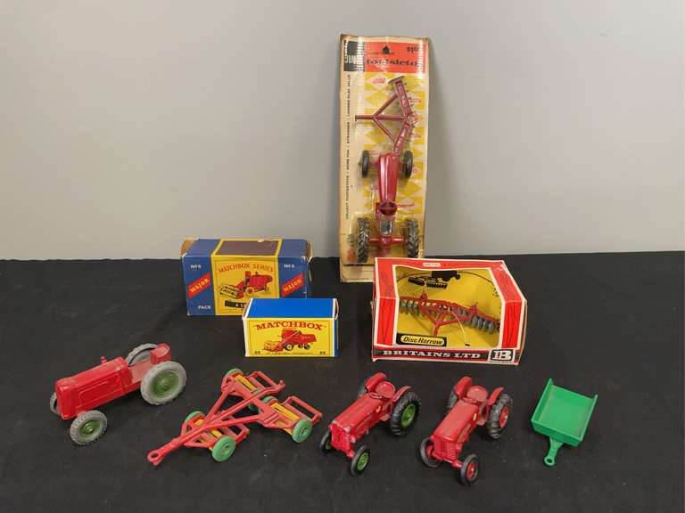 (9) Tractors, Combines, Implements image