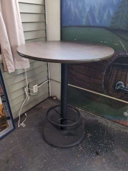 (1) High Top Table - 36" Top x 42" Tall image