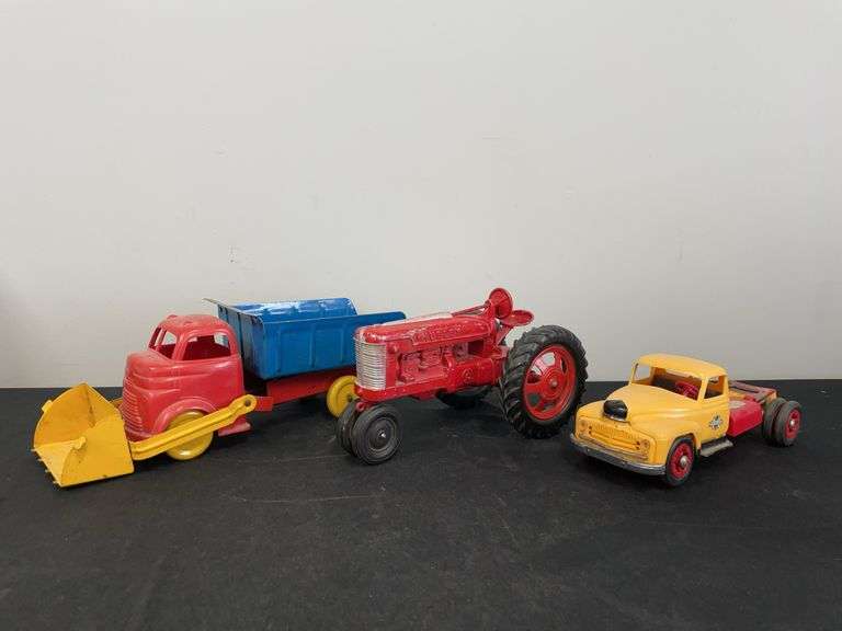 (3) Trucks + Tractor image