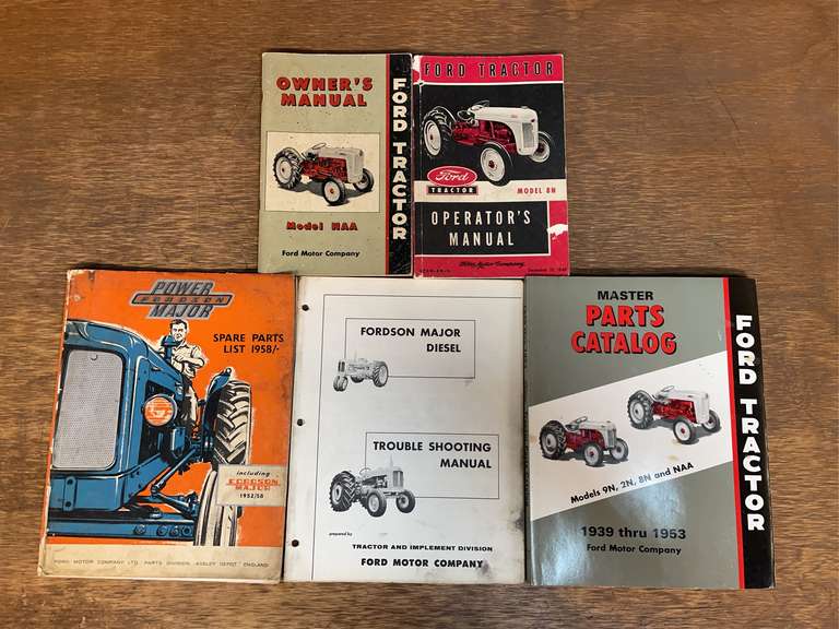 (5) Ford Tractor Manuals image