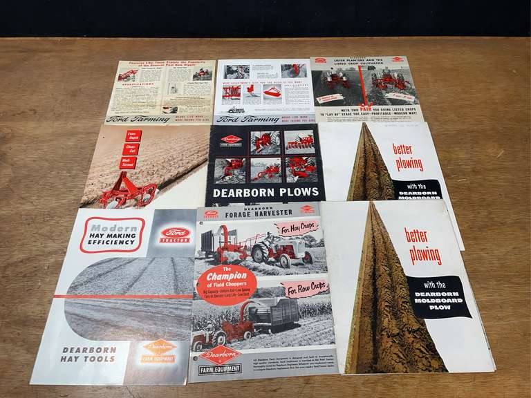 (9) Ford Implement Sales Literature image