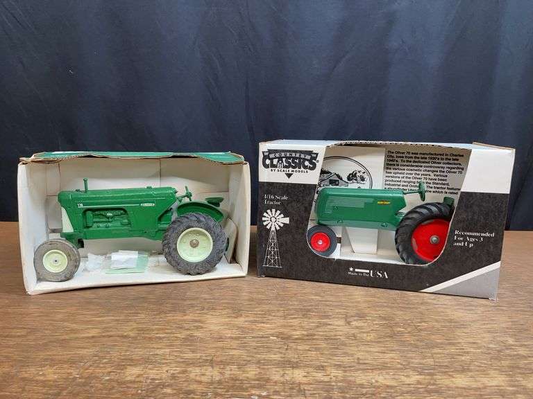(2) 1/16 Oliver 770 + 70 Tractors image