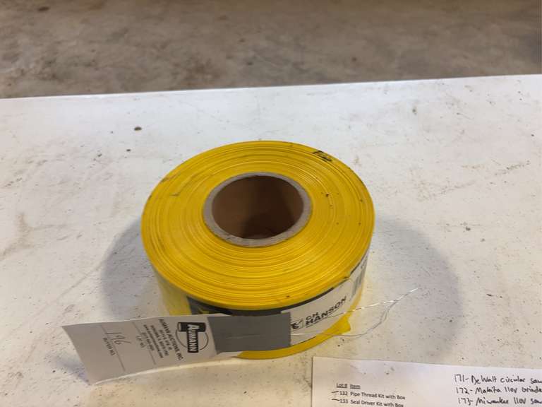 Caution Tape. 500' New Roll image