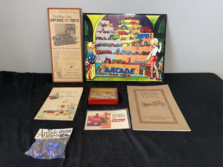 (7) Toy Sign, Ad, Book, Catalogs, Etc... image