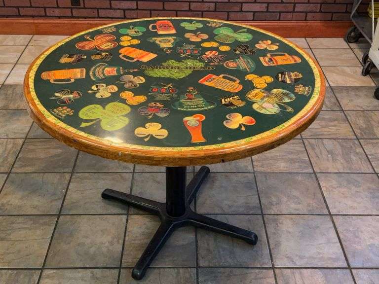 42” W x 30” T Table - Custom Dublin Pub image