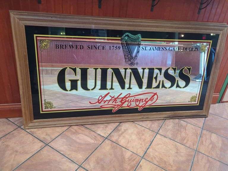 66" W x 33" T... Guinness image