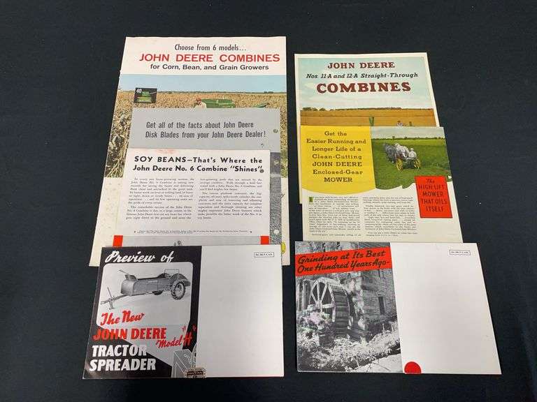 (7) John Deere Sales Literature image