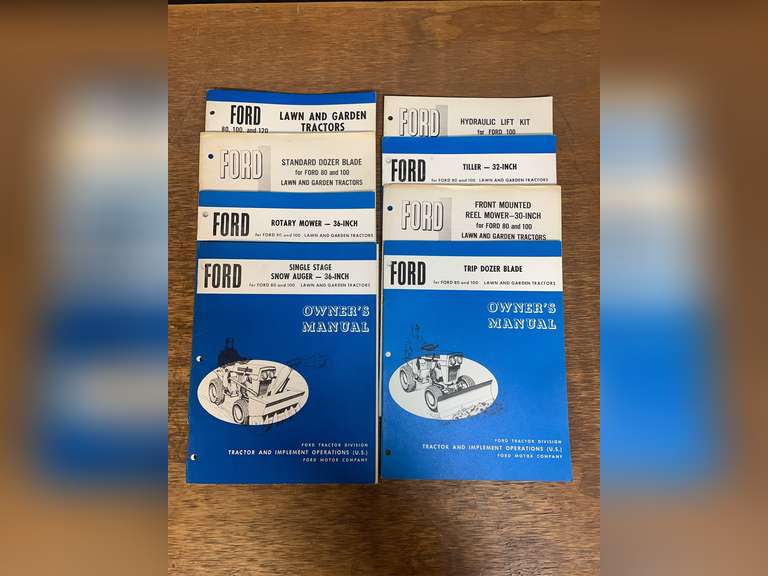 (8) Ford L&G Manuals image