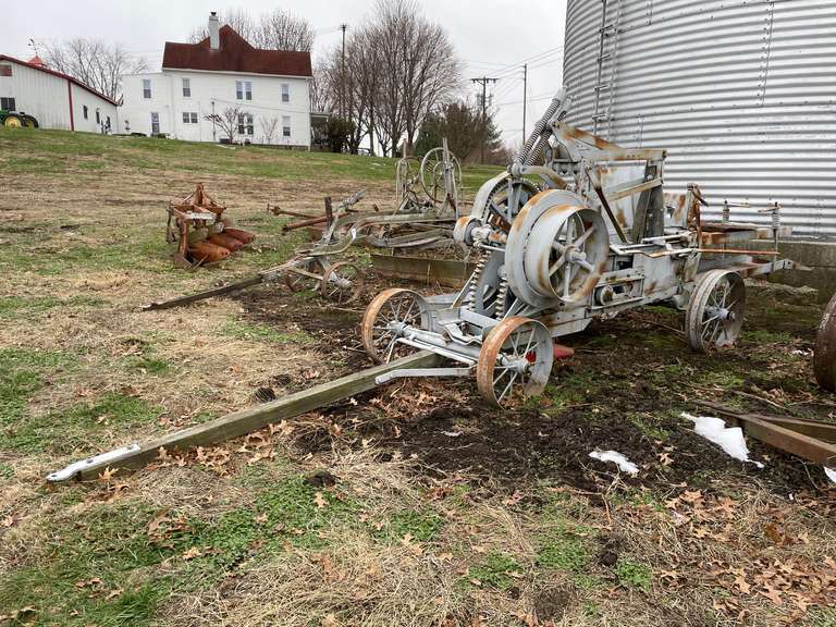 Vintage Bale Press on Steel image