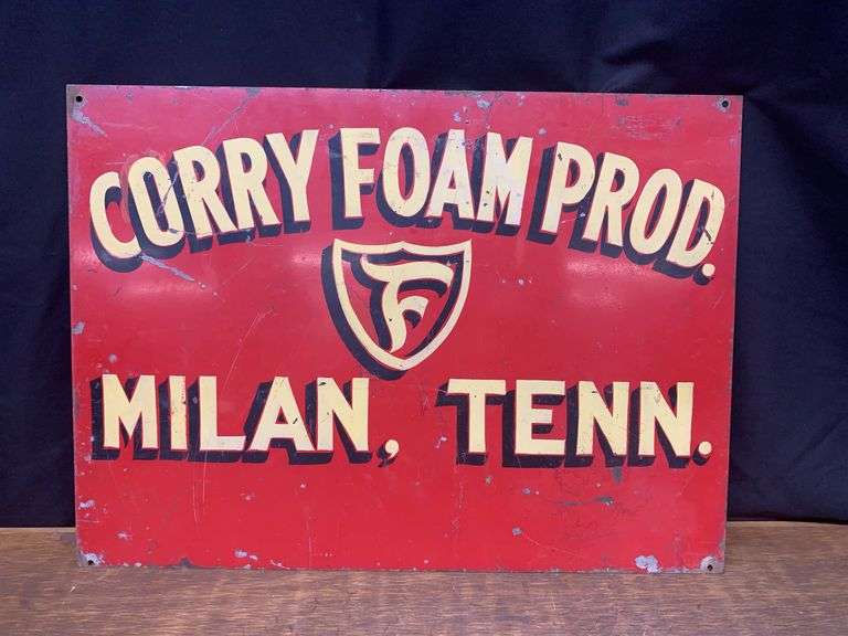 Corry Foam Prod. SST Sign image