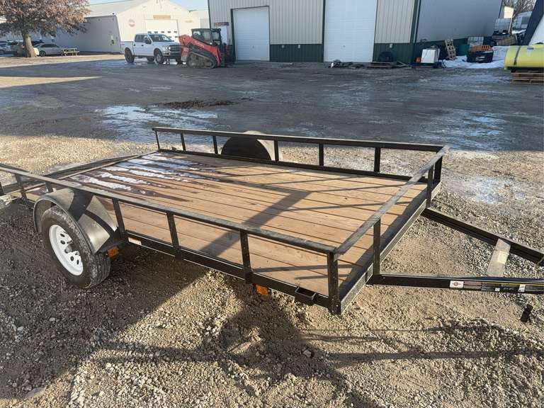 2016 5’x12’ Trailer Carry on Trailer Corp w/ Rear Gate image