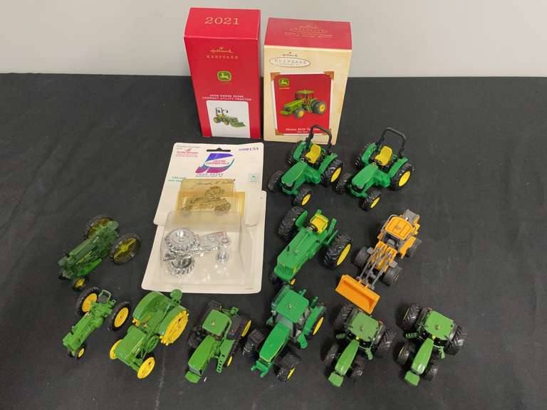 (15) John Deere Tractors + Ornaments image