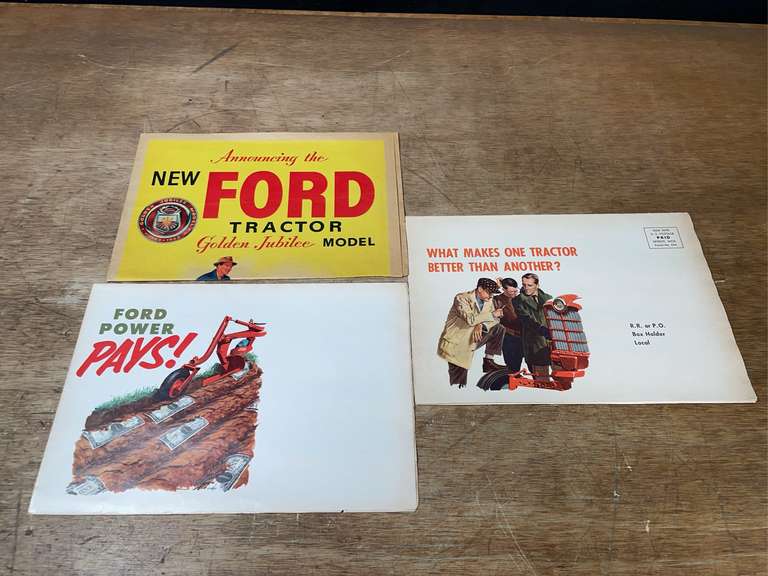 (3) Ford Tractor Sales Literature image