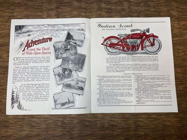 Indian Motorcycle Catalog