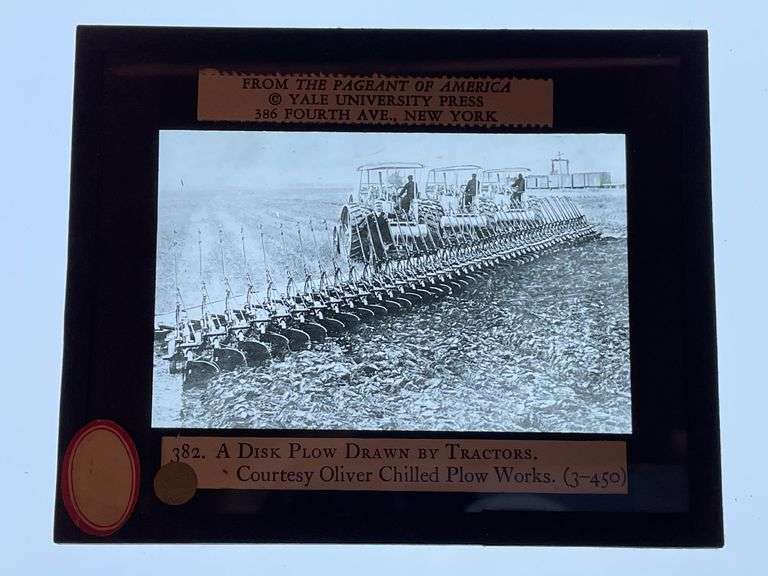 Oliver Chilled Plow Gang Plow Glass Slide