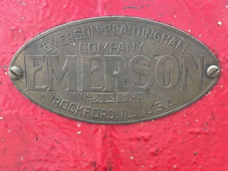 7hp Emerson Side Shaft