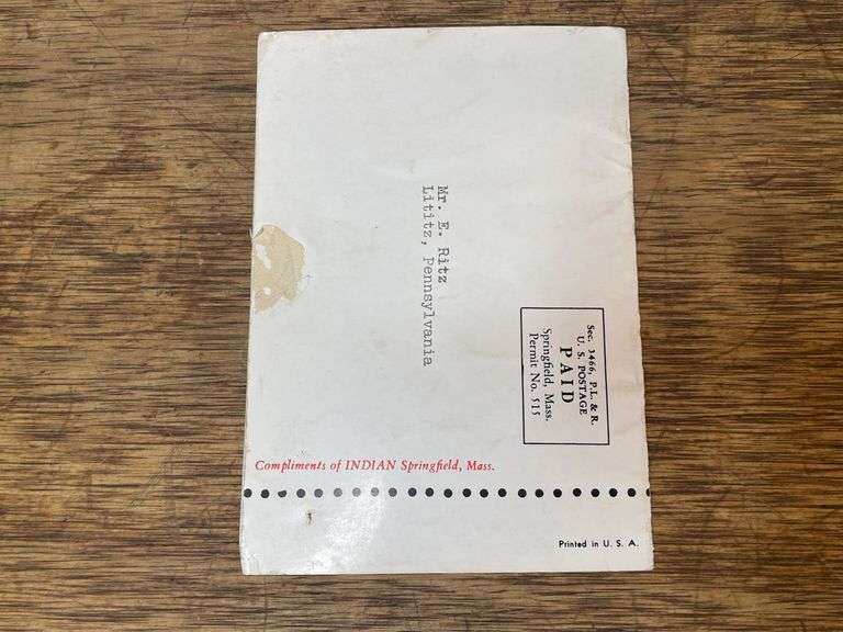 1952 Indian Pow-Wow Magazine