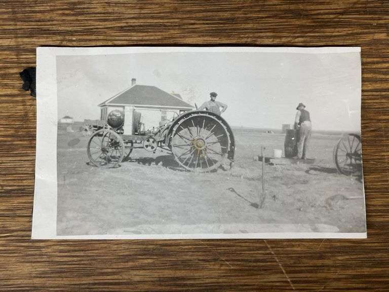 (3) Gas Tractor Photos