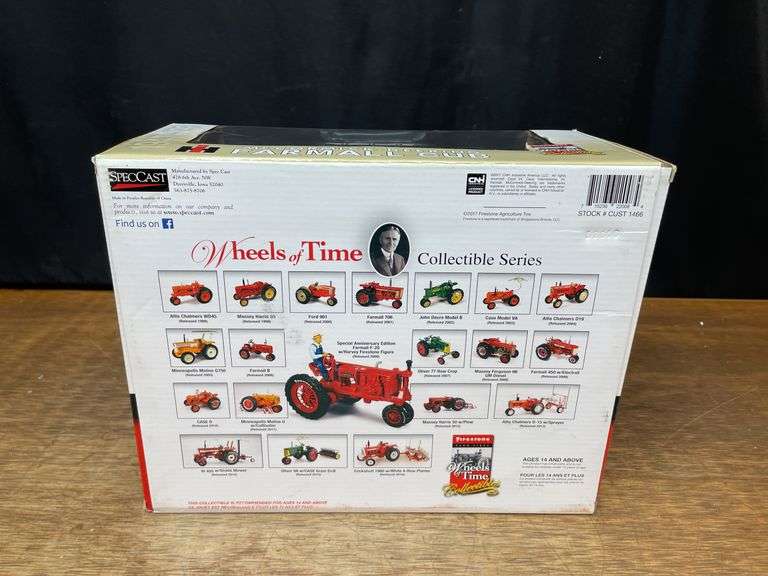 1/16 Farmall Cubs Firestone NIB SC
