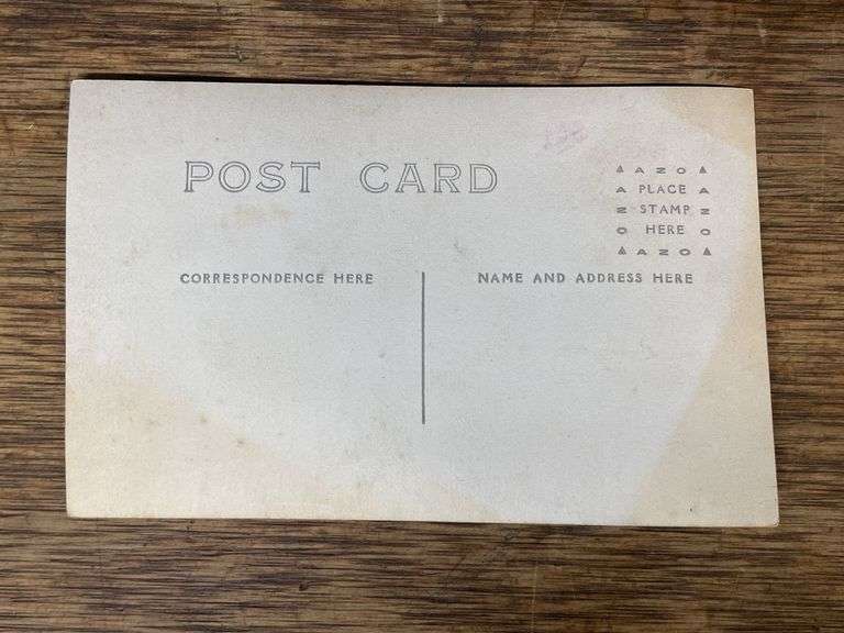 (2) Sears + Yale Motorcycle Photo Postcards