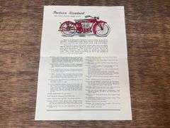 Indian Motorcycle Sales Literature