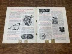 1926 Harley-Davidson Sales Literature
