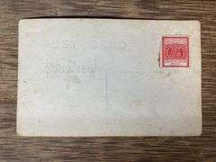 (2) Sears + Yale Motorcycle Photo Postcards