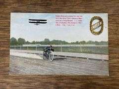 (2) Motorcycle Racing Postcards