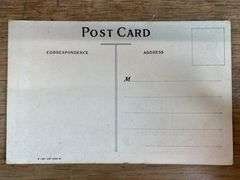 Case Steam Engine Postcard