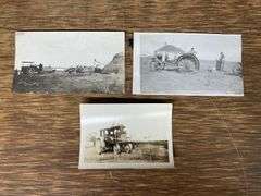 (3) Gas Tractor Photos
