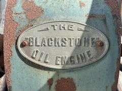 Blackstone Oil Engine
